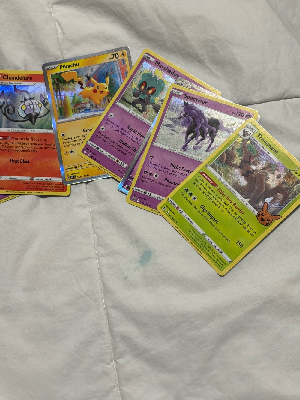 Trick or Trade Pokémon Halloween Trading Cards - Lot of 100